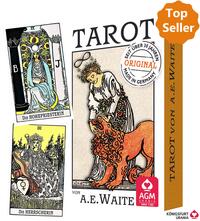 Vorderes Coverbild Premium Tarot von A.E. Waite