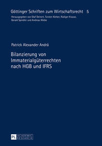 Vorderes Coverbild Bilanzierung von Immaterialgüterrechten nach HGB und IFRS