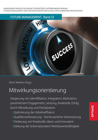 Vorderes Coverbild Mitwirkungsorientierung