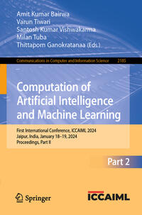 Vorderes Coverbild Computation of Artificial Intelligence and Machine Learning