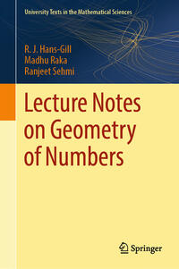 Vorderes Coverbild Lecture Notes on Geometry of Numbers