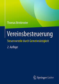 Vorderes Coverbild Vereinsbesteuerung