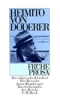 Vorderes Coverbild Frühe Prosa