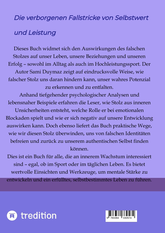 Rückseitencover Falscher Stolz