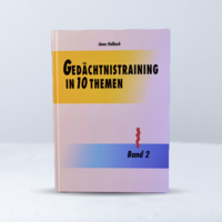 Vorderes Coverbild Gedächtnistraining in 10 Themen / Gedächtnistraining in 10 Themen, Band 2
