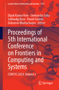 Vorderes Coverbild Proceedings of 5th International Conference on Frontiers in Computing and Systems