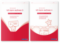 Vorderes Coverbild Ich kann rechnen 3 und 4 - 2 Schülerarbeitshefte für die 2. und 3. Klasse