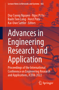 Vorderes Coverbild Advances in Engineering Research and Application