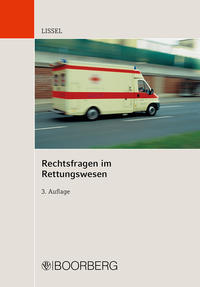 Vorderes Coverbild Rechtsfragen im Rettungswesen