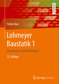 Vorderes Coverbild Lohmeyer Baustatik 1