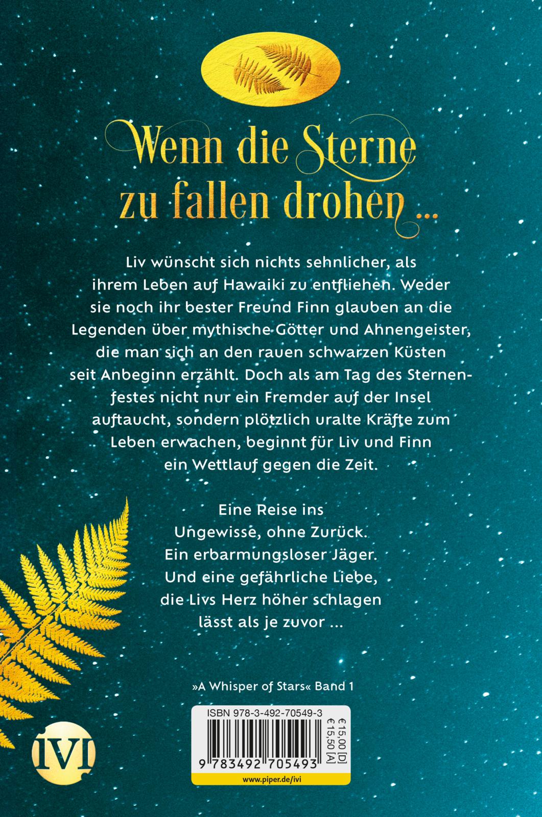 Rückseitencover A Whisper of Stars