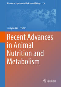 Vorderes Coverbild Recent Advances in Animal Nutrition and Metabolism