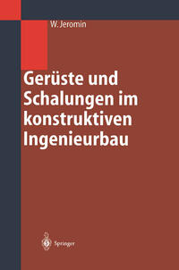 Vorderes Coverbild Gerüste und Schalungen im konstruktiven Ingenieurbau