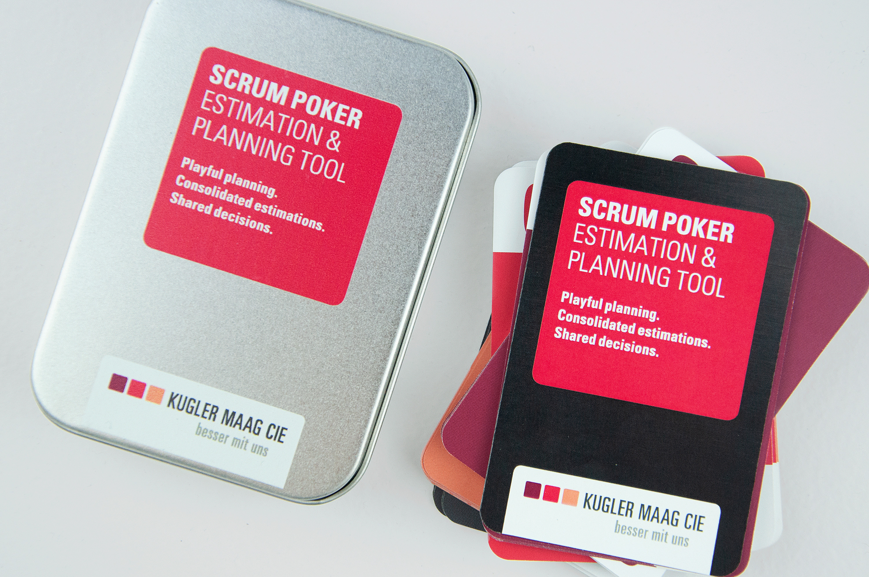 Rückseitencover Scrum Poker