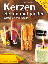 Vorderes Coverbild Kerzen ziehen und gießen
