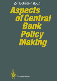 Vorderes Coverbild Aspects of Central Bank Policy Making
