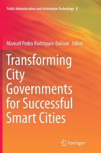 Vorderes Coverbild Transforming City Governments for Successful Smart Cities