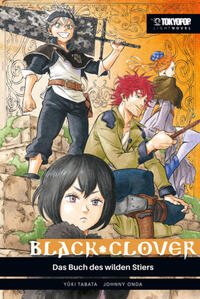 Vorderes Coverbild Black Clover Light Novel - Das Buch des wilden Stiers