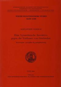 Vorderes Coverbild Eine byzantinische Invektive gegen die Verfasser von Grabreden