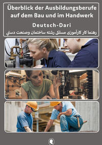 Vorderes Coverbild Interkultura Überblick der Ausbildungsberufe auf dem Bau und im Handwerk