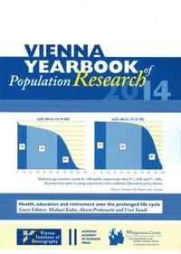 Vorderes Coverbild Vienna Yearbook of Population Research / Vienna Yearbook of Population Research 2014 Volume 12
