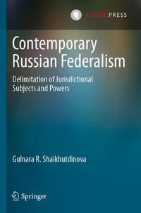 Vorderes Coverbild Contemporary Russian Federalism