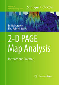 Vorderes Coverbild 2-D PAGE Map Analysis