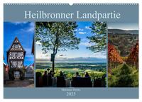 Vorderes Coverbild Heilbronner Landpartie (Wandkalender 2025 DIN A2 quer), CALVENDO Monatskalender