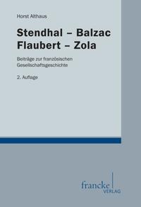 Vorderes Coverbild Stendhal-Balzac-Flaubert-Zola