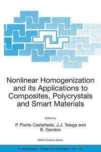 Vorderes Coverbild Nonlinear Homogenization and its Applications to Composites, Polycrystals and Smart Materials