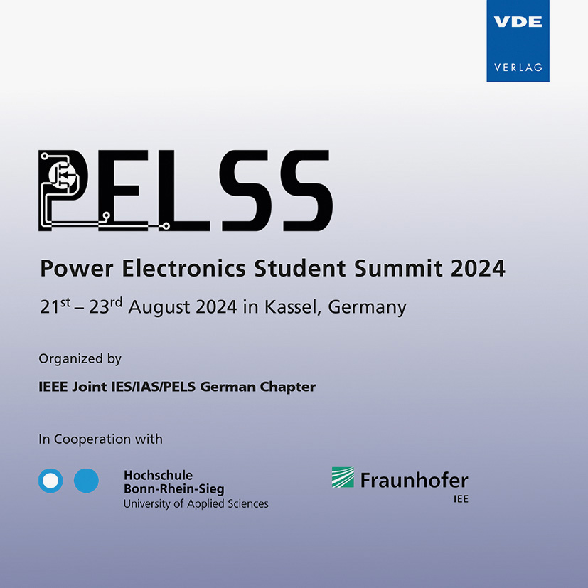 Anderes Coverbild PELSS – Power Electronics Student Summit 2024