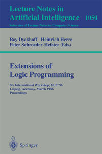 Vorderes Coverbild Extensions of Logic Programming
