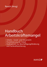 Vorderes Coverbild Handbuch Arbeitskräftemangel