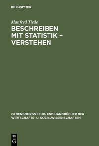 Vorderes Coverbild Beschreiben mit Statistik – Verstehen
