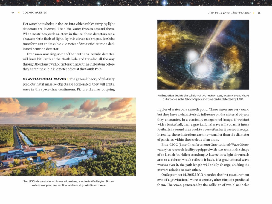 Beispielinhalt (Bild) Fragen an das Universum