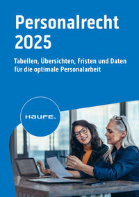 Vorderes Coverbild Haufe Personalrecht 2025