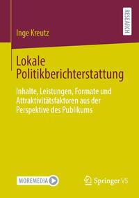 Vorderes Coverbild Lokale Politikberichterstattung