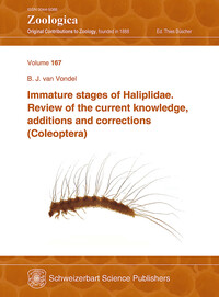 Vorderes Coverbild Immature stages of Haliplidae