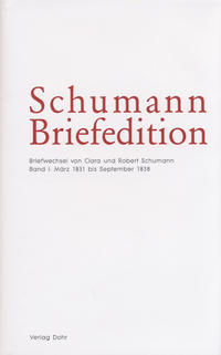 Vorderes Coverbild Schumann-Briefedition / Schumann-Briefedition I.4-7