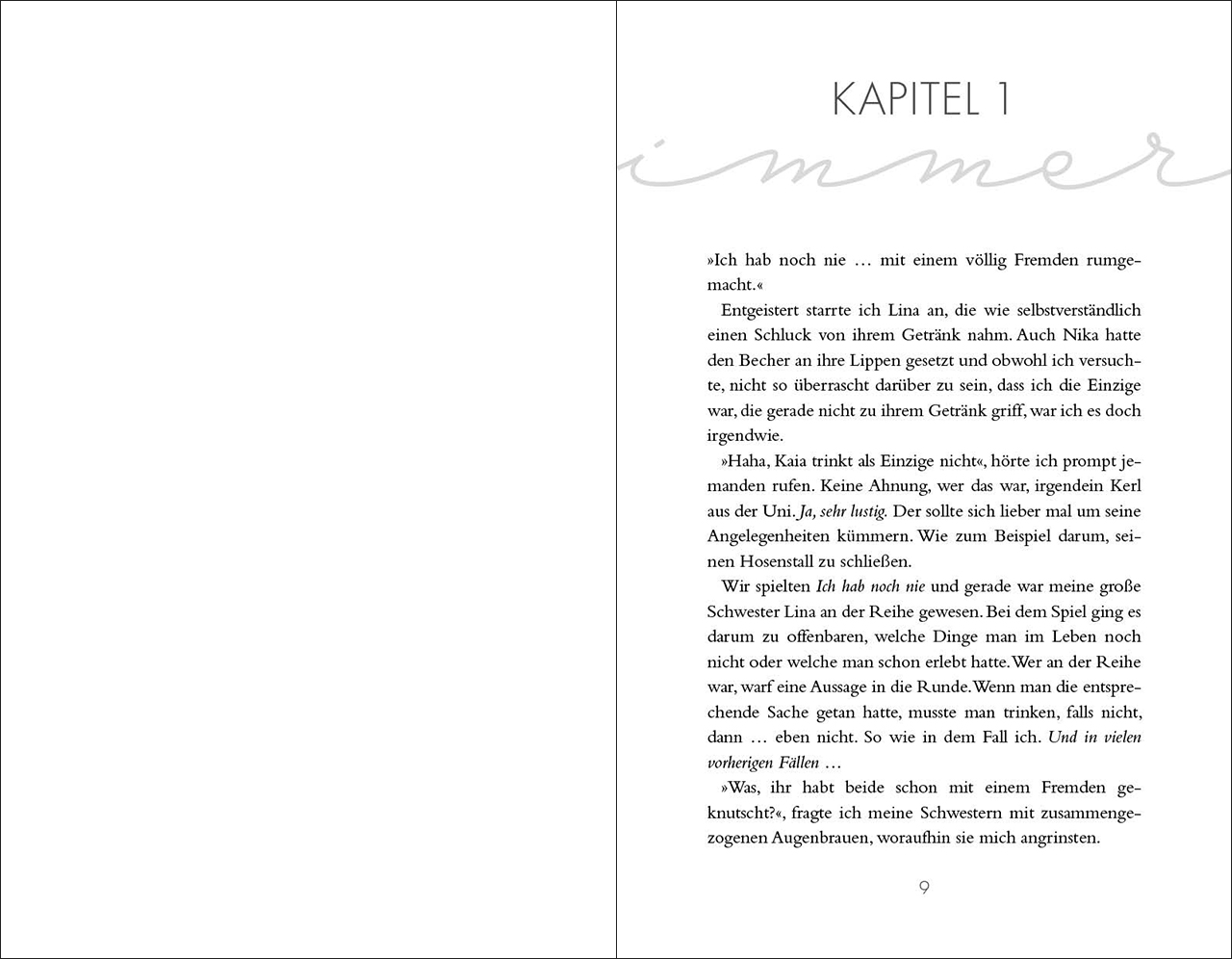 Beispielinhalt (Bild) Wann immer wir träumen (Immer-Trilogie, Band 2)