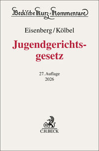 Vorderes Coverbild Jugendgerichtsgesetz. JGG