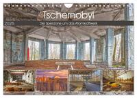 Vorderes Coverbild Tschernobyl - Die Sperrzone um das Atomkraftwerk (Wandkalender 2025 DIN A4 quer), CALVENDO Monatskalender
