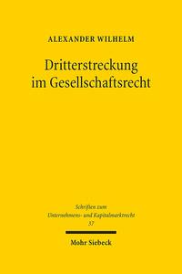 Vorderes Coverbild Dritterstreckung im Gesellschaftsrecht