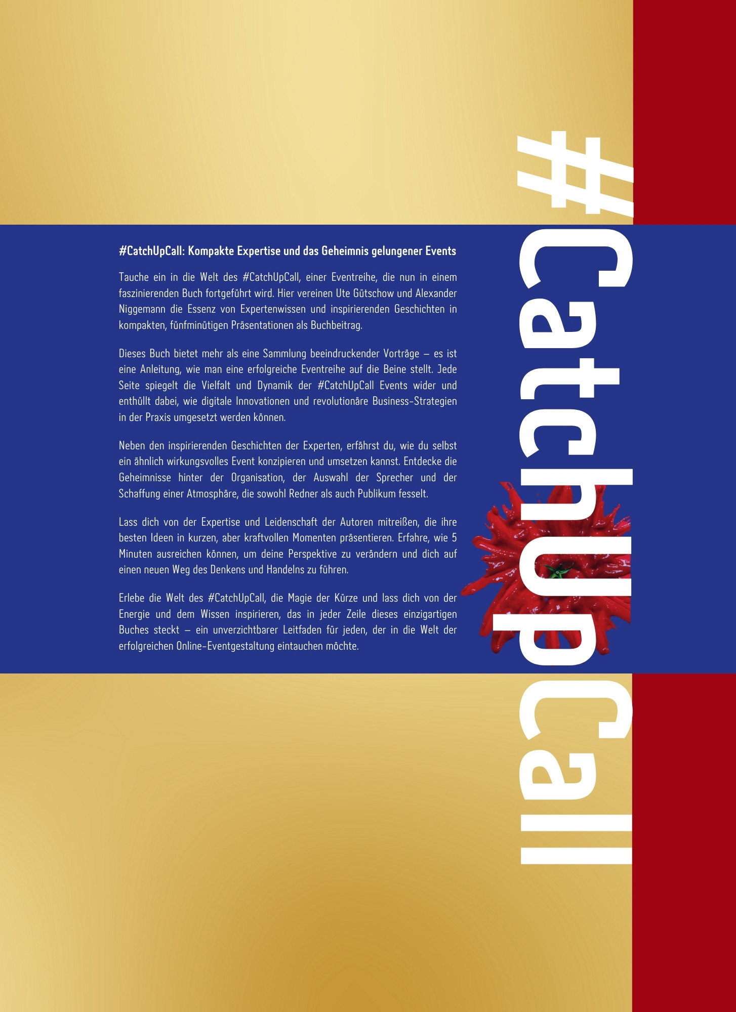 Rückseitencover #CatchUpCall