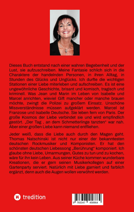 Rückseitencover Der Tag, an dem Schmetterlinge tanzten