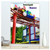 Vorderes Coverbild Freizeitparkmomente / Planer (hochwertiger Premium Wandkalender 2026 DIN A2 hoch), Kunstdruck in Hochglanz