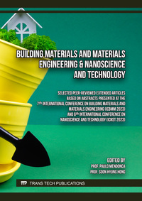 Vorderes Coverbild Building Materials and Materials Engineering & Nanoscience and Technology