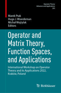 Vorderes Coverbild Operator and Matrix Theory, Function Spaces, and Applications
