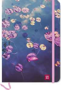 Vorderes Coverbild Notizbuch Auszeit Seerose