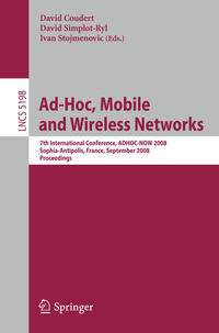 Vorderes Coverbild Ad-hoc, Mobile and Wireless Networks